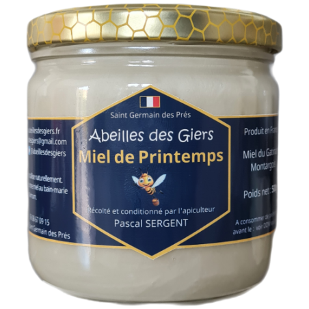 Miel de Printemps crémeux - 500g