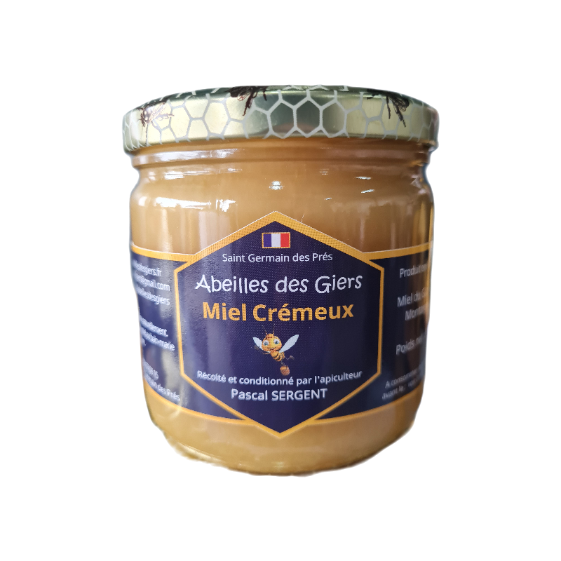 Miel CREMEUX du Gâtinais - 500g
